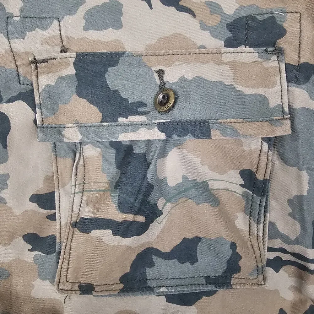 Levis Cargo Shorts 36x12 Camouflage Baggy Loose Y2K 90s Streetwear Skater Long